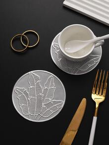 6-24pcs Champagne Gold PVC Hollow Placemats, Round Carved Coasters, Luxury Table Decor, Coffee Cup Heat Insulation Mats, Tabletop Photography Props, Home Dining Table Scratch-Resistant Protective Mats, Wedding Table Decor, Luxury Home Dining Table Decoration Mats - Multicolor - View 8