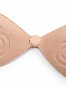 2/1 Pair New Self-Adhesive Push-Up Bra Pads, Nude/Black - Multicolor - View 6