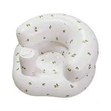 Foldable Inflatable Baby Seat Cushion, Portable PVC Sitting Trainer, Anti-Slip Floor Mat For Infants, Travel Gift - Multicolor - View 10