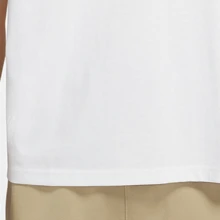 Nike Men's Solid Color Logo Print Loose Fit Casual Comfortable Breathable Crew Neck Short Sleeve T-Shirt White - White - View 5