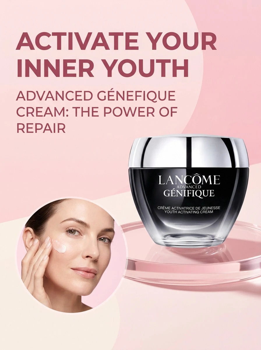 Lancôme Génifique Crème Youth Activating Cream 50 Ml - White - View 1