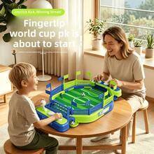 Marble Ball Adventure Board Game, 2-Player Educational Toy, Marble Launcher Track, Suitable For Children Aged 3-14, Perfect Gift For Christmas, Halloween, Easter - Multicolor - View 11