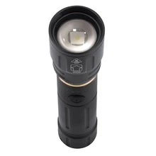 Zoomable Tactical LED Flashlight, High Power USB Rechargeable Handheld Torch, Alonefire Portable Outdoor Light For Camping Hiking Hunting Fishing, Emergency Survival Lighting - Multicolor - View 11