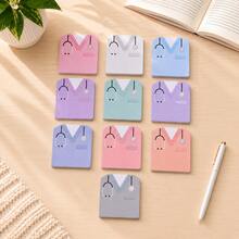 5-Pack Creative Medical Nurse Style Sticky Note Set, 100 Sheets Nurse Theme Self-Adhesive Memo Pads, 20 Sheets Per Book, Exquisite Multi-Pattern Message Recording Notes, Suitable For Medical Staff, Students, Teachers, Office, Study Desk And Daily Records - 5-pack - Color Random - View 2