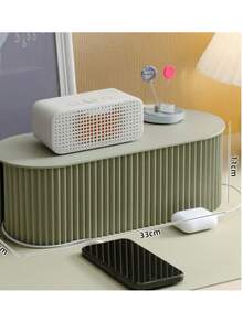 Power Cord Plug Board Storage Box Anti-Electric Shock Wire Organizer Box Mobile Phone Tablet Charging Wire Storage Box - Beige - View 9