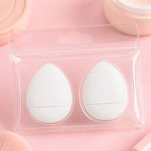 Mini Finger Cushion Makeup Sponge, Soft Teardrop-Shaped Powder Puff With Elastic Finger Strap, Precise Foundation And Concealer Applicator, Suitable For Face, Nose, Under Eyes And Lips, Creates Smooth And Even Makeup Effect, Portable Beauty Tool, Ideal For Daily Makeup And Travel - Multicolor - View 21
