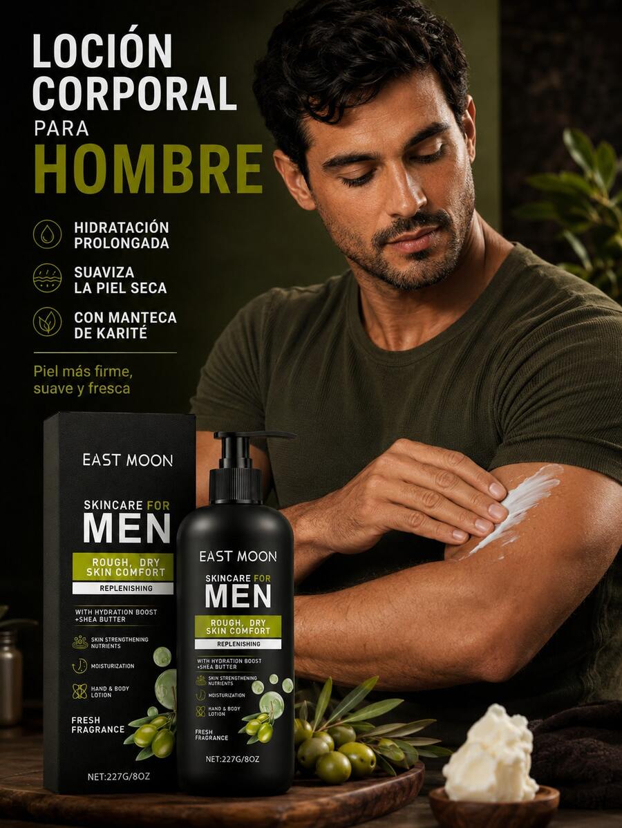 EAST MOON Men Body Care - Shea Butter - View 1