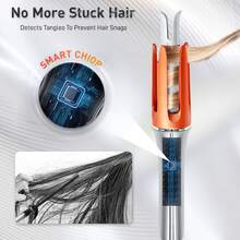 One-Touch Instant Automatic Hair Curler, 32mm Automatic Hair Curler With 3 Heat Settings, Fast Heating And Bi-Directional Rotation, Auto Shut-Off, Anti-Scald And Anti-Tangle Rotating Curling Wand - US A Type Plug(110-127V) - View 10