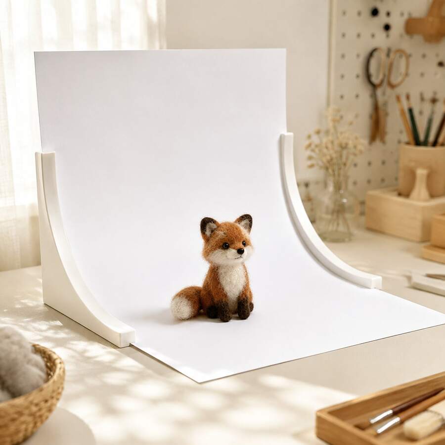 1SET 3D‑Printed Desktop Paper Card Holder Stand, Mini Background Paper Display Stand, Multifunctional Photo Card & Note Display Bracket, Portable Tabletop Support Rack For Documents, Flyers, Posters, Home Office Desk Decor, Photography Prop Supplies - Multicolor - View 1