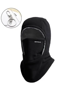 Unisex Full Coverage Balaclava With Pull-Down Face Panel, 3D Ergonomic One-Piece Head-Face-Neck Protective Shield, Windproof Warm Outdoor Headwear For Cycling, Skiing, Motorcycle, Hiking, Commuting, Autumn/Winter Outdoor Activities - Multicolor - View 11