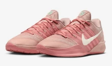 Sepatu Basket Nike A'OneEP Comfort Fit, Unisex, Warna Pink - Berwarna merah muda - View 1