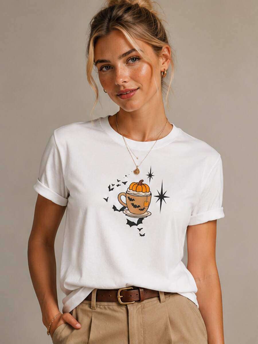 Women T-Shirts - White - View 1