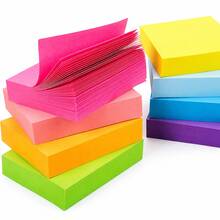 8-Pack 800 Sheets Colorful Sticky Notes, 2 X 1.5 Inch Self-Adhesive Memo Pads, 8 Bright Colors For Study Notes, Book Marking, School, Office & Home Supplies - one-size - View 8