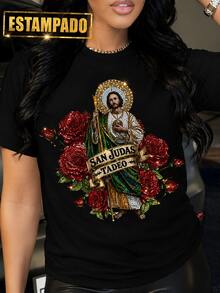 Women T-Shirts - Black - View 1