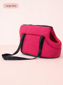 Foldable Portable Pet Carrier Bag, Outdoor One Shoulder Crossbody Bag For Cats And Dogs, Breathable Car Pet Backpack - Multicolor - View 19