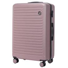 W WINGS Suitcase ABS+ COOT Travel Luggage (28"/24"/20") Durable | 360° Wheels | Combination Lock | Travel Cabin, Large And Medium Free On Board ROSE GOLD - Rose Gold - View 1