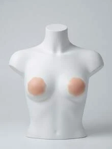 10/20 Pieces + Box Set | Thin, Breathable, Invisible, Seamless, Push-Up Silicone Nipple Covers For Summer, Perfect For Young Women. - Multicolor - View 3