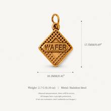 1pc Gold Rhinestone Pendant, Minimalist High-End Style, 18KPVD Gold Plated 316 Stainless Steel Material, Waterproof And Fade-Resistant, Suitable For Handmade Shop DIY, Factory Semi-Finished Product Production And Other Scenarios - Multicolor - View 11