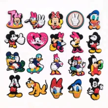 FIFA FIFA Classic Mickey Minnie Donald Duck Croc Shoe Charms, Cartoon Character Soft PVC Shoe Decorations, Suitable For Clogs And Sandals - View 3