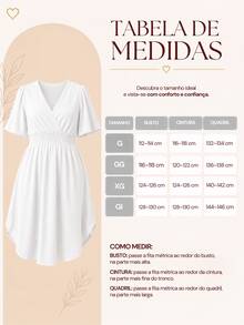 Duna Women's Plus Size Wrap Midi Dress With Short Sleeves - 查看 5