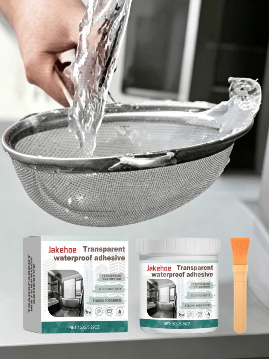 Multifunctional Transparent Waterproof Glue, Home Decoration No-Drill Leak-Proof Wear-Resistant Invisible Glue, Effectively Resists Water Penetration. Say Goodbye To Water-Related Issues, Leaks And Unpleasant Stains