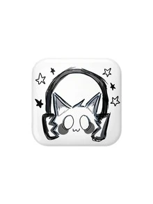 Funny Square Pin Badge, Button Brooch, Clothes Accessories, Bag Accessories, Office Decor And Accessories, Interesting Gifts For Friends - Square - View 6
