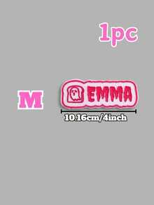 1/3/5pcs Customized Halloween Embroidered Name Patches, Personalized Name Labels For Clothing, Hats, Backpacks, Bridesmaid Name Tags, Text Patches For Lunch Boxes, Iron-On Name Labels, Customizable Aesthetic Apparel Decor - Multicolor 4 - View 23