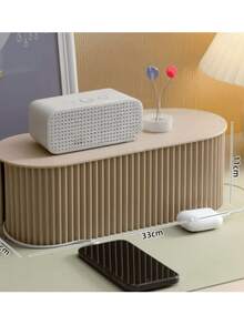 Power Cord Plug Board Storage Box Anti-Electric Shock Wire Organizer Box Mobile Phone Tablet Charging Wire Storage Box - Beige - View 7