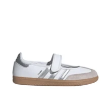 Adidas Originals Samba Jane Comfortable Soft Mary Jane Shoes Women's White - White - View 2