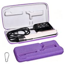 美髮造型工具收納包,直髮夾/平板夾/捲髮棒收納盒,EVA 硬殼旅行收納袋,耐熱防水攜行包 - 查看 12