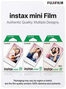 FujiFilm Instax Mini Instant Film With White Borders (20 Sheets) | Vivid Images, Stable Development, Compatible With Mini 13/Mini 12/11/SE/40//LiPlay And More Models | Preserve Your Life Memories - White - View 10