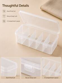3 piezas Cajas de gestión de cables, Organizador de cables de plástico duradero, Caja de almacenamiento impermeable y elegante, Adecuado para organización de cables en el hogar, oficina, dormitorio - Multicolor - Ver 6