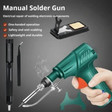PINEYPLACE 60W Handheld Soldering Iron With Tweezers - US A Type Plug(110-127V) - View 3