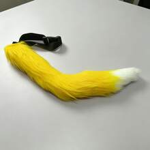 Fox Tail Halloween Handmade Cat Tail Cosplay Party Prop - Multicolor - View 13