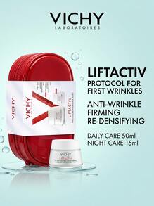 Vichy Liftactiv Anti-Wrinkle Skin Care Gift Set – Skincare Set, Anti-Aging, For Mature Skin, Red, Hyaluronic Acid, Suitable For Daily Facial Routine - White - View 1