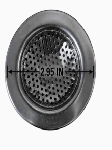 1/2/4PCS Rust-Proof Stainless Steel Kitchen Sink Strainer, 4.4 Inch Anti-Clog Wide Rim Drain Filter, Micro-Perforated Mesh Food Waste Catcher, Universal Fit Sink Stopper Basket, Easy Clean Durable Home Kitchen Tool - View 15