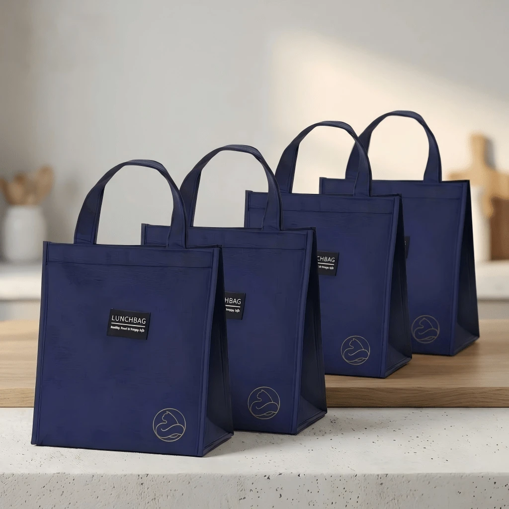 Portable Large Capacity Insulated Cooler Bag, Waterproof Non-Deformable Easy To Clean, Multi-Functional Canvas Tote Lunch Bag, Suitable For Picnic, Daily Use, Work, Outdoor, Date, Party, Camping, Office, School, Restaurant, Kitchen, Beach, Gift
