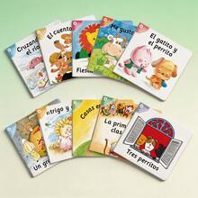 1. 10 Books Spanish Cartoon Story Book Set - Multicolor - View 1