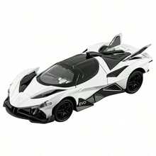 Collector's Grade - Alloy Supercar Model, Multi-Door Opening - Comes With Display Base. Suitable For Car Enthusiasts Collection/Display, Desktop Decor, Gift Giving - Multicolor - View 9
