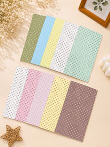 100 Sheets Dot Grid Double-Sided Paper, Scrapbook Tear-Off Paper, Student Message Notebook, Notebook Refill Pages, Loose-Leaf Inserts, Stationery Decorative Paper, Scrapbook Decorative Paper - A - View 2