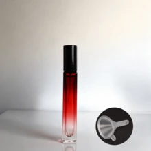 Reusable Gradient Square Glass Perfume Spray Bottle, Portable Mini, Reusable Cosmetics Essential Oil Dispenser For Men And Women, Elegant Gradient Color Empty Perfume Storage Bottle For Outdoor Commuting And Dating Gifts - Multicolor - View 13