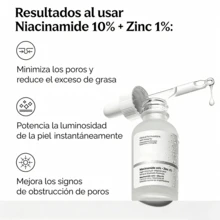 Sérum Niacinamide 10% + Zinc 1% , Día/noche Para Todo Tipo De Piel Día/noche - Nicotinamida - Ver 2