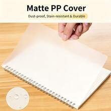 Spiral Bound Notebook, 8mm Ruled, 80 Sheets (160 Pages), A5 B5 A6 Pocket Diary, Office And School Supplies - 1 Pack - View 3