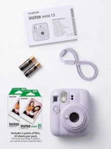 FujiFilm Instant Film Camera Mini13 Upgraded Version | Dual Timer, Auto Exposure, Macro Close-Up, Portable Film Camera For Students And Travel, Perfect Gift - View 22