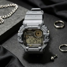Casio Fashion Sports Unisex Outdoor Waterproof Quartz Watch - Grey - View 5