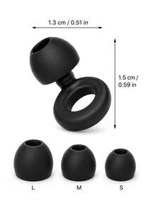 6pcs Reusable Silicone Earplugs, 1 Pair Earplugs With 2 Pairs Replacement Earplug Sleeves, Soft And Comfortable, Suitable For Sleep, Swimming, Concerts, Studying, Mixed Colors, Invisible Design, Suitable For Light Sleepers - Multiple Options - View 4