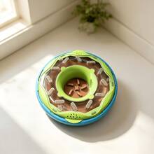 Donut‑Structured Pet Treat Dispensing Tray, 2026 New Interactive Slow‑Feeding Toy For Dogs And Cats, Indoor Outdoor Friendly - Multicolor - View 8