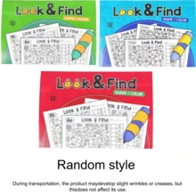 Coloring Practice Book, Suitable For Preschool Children's Logical Thinking Training, Suitable For 3-6 Years Old Children, Preschool Preparation Materials, Fun Math Practice Book, Suitable As Holiday Gift, Classroom Learning Tool, Back To School Supplies - Multicolor - View 9