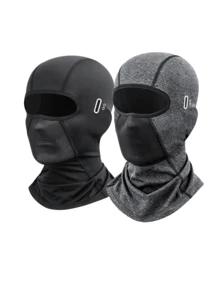 1pc Or 2pcs Unisex Balaclava Headgear With Mesh Ear Holes Design, Sun Protection Breathable Cycling Headwear, Suitable For Motorcycle Helmet Liner, Off-Road Vehicle, Outdoor Adventure, Casual Vacation, Hiking, Daily Outdoor Travel - Multicolor - View 7