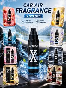 150ml 車用香氛噴霧 多種香調系列 多功能芳香噴霧 適用室內外場景，包含居家、辦公室與車內使用 揉合椰子、花香、果香與木質調，層次豐富、香氣持久，多層設計，自然迷人，有效消除異味，釋放自然清新香氣 - 多種款式 - 查看 10